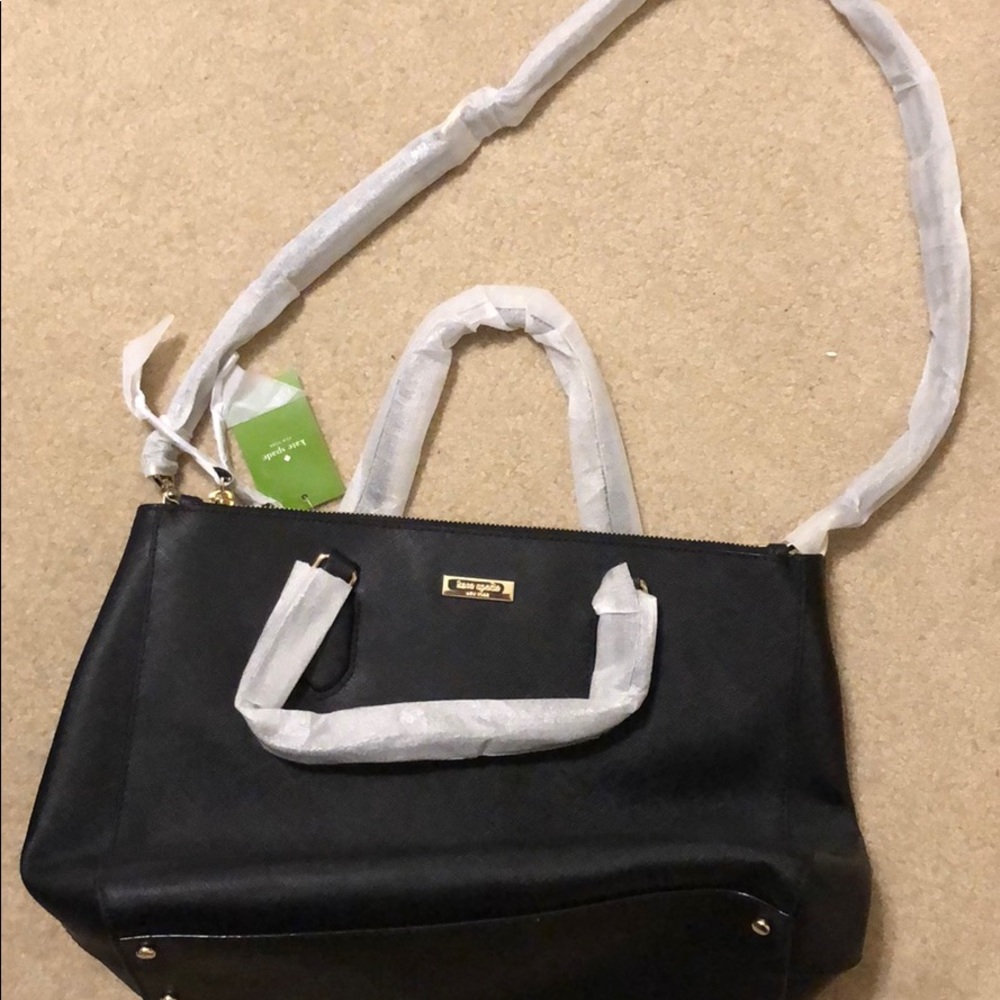 Kate Spade Black Leighann Laurel Way New